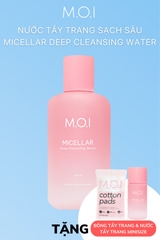 NƯỚC TẨY TRANG M.O.I MICELLAR DEEP CLEANSING WATER MINISIZE 40ML