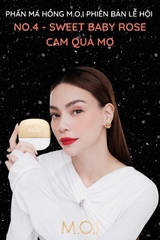 PHẤN MÁ HỒNG M.O.I PHIÊN BẢN MÙA LỄ HỘI No.4 – Sweet Baby Rose – Cam Quả Mơ