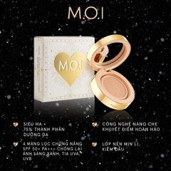 Phấn Nước M.O.I Premium Baby Skin Cushion Tone 20 – Da trắng hồng