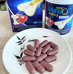 Thực phẩm bảo vệ sức khỏe: Midu MenaQ7 360mcg Taller (hộp 90 viên)