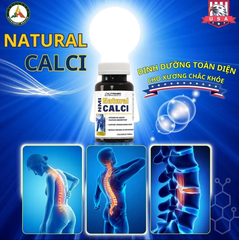 Thực phẩm bảo vệ sức khỏe NMI Natural Calci