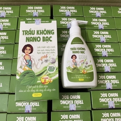 Trầu không Nano bạc dung dịch vệ sinh thảo dược tự nhiên giúp kháng khuẩn, làm sạch, ngăn nấm ngứa, dịu nhẹ 150ml Chưa Có Đánh Giá