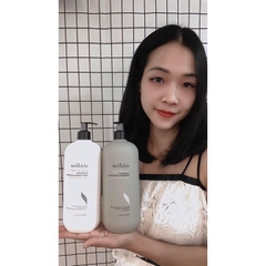 Cặp Dầu Gội Xả Elybiohair Collagen 1000ml-mỹ