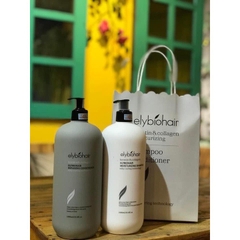 Cặp Dầu Gội Xả Elybiohair Collagen 1000ml-mỹ
