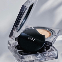 Phấn nước Clio HỘP VUÔNG - Vỏ đen-hàn