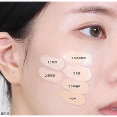 Phấn nước Clio HỘP VUÔNG - Vỏ đen-hàn