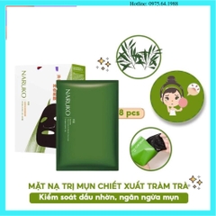 Mặt Nạ Tràm Trà NARUKO 5 miếng-đài loan
