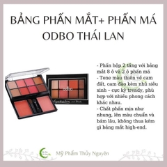 Bảng phấn mắt kèm má ODBO-THÁI