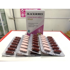 Viên uống tăng thụ thai Blackmores Conceive Well Gold -56 Viên-úc