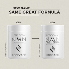 Viên uống chống lão hóa da Codeage Liposomal NMN 90 viên