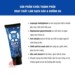 Sữa rửa mặt dành cho nam ==>> Oxy của Nhật Bản