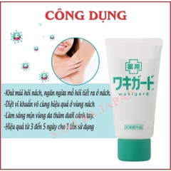 Gel trị hôi nách Kobayashi 50g-nhật
