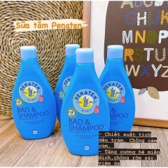 Sữa tắm gội Penaten 400ml Đức cho bé từ sơ sinh chống cảm