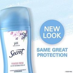 Sáp Lăn Khử Mùi PH Secret - Powder Fresh 76g