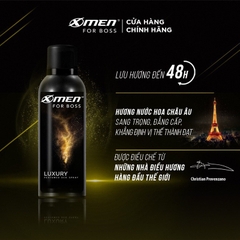 Xịt Khử Mùi X-Men For Boss - Mùi Hương Trầm Đầy Nội Lực 150ml