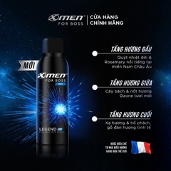 Xịt Khử Mùi X-Men For Boss - Mùi Hương Trầm Đầy Nội Lực 150ml