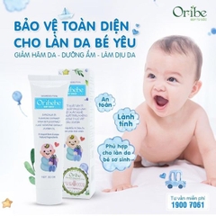KEM DƯỠNG ẨM DA NGĂN NGỪA RÔM SẨY VÀ HĂM TẢ EM BÉ ORIBEBE 30G