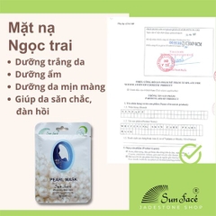 MẶT NẠ DƯỠNG DA NGỌC TRAI - SUNFACE