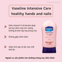 KEM DƯỠNG DA TAY VÀ MÓNG VASELINE INTENSIVE CARE THÁI LAN 85G - GDN