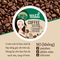 TẨY TẾ BÀO CHẾT TOÀN THÂN CÀ PHÊ WAZZI