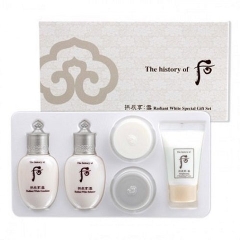 SET DƯỠNG TRẮNG DA WHOO GONGJINHYANG SEOL RADIANT WHITE SPECIAL GIFT SET 5 ITEMS KEM DƯỠNG DA TOÀN DIỆN - WHOO