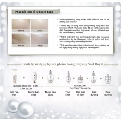 SET DƯỠNG TRẮNG DA WHOO GONGJINHYANG SEOL RADIANT WHITE SPECIAL GIFT SET 5 ITEMS KEM DƯỠNG DA TOÀN DIỆN - WHOO
