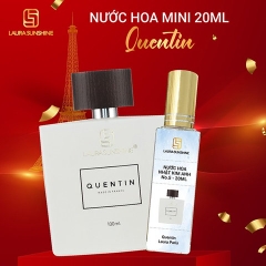 LAURA SUNSHINE-NƯỚC HOA NAM QUENTIN LAURA PARIS NO5 20ML