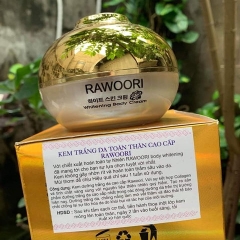KEM BODY VÀNG COLLAGEN RAWOORI DƯỠNG TRẮNG 150G SPF 50+ - SU