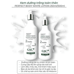 KEM DƯỠNG TRẮNG BODY 500ML (BODY WHITENING SOLUTION) - GSC