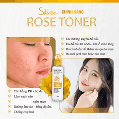 NƯỚC HOA HỒNG TONER SKINZE MOISTURIZING DÀNH CHO DA KHÔ VÀ DA THƯỜNG