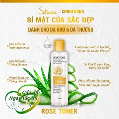 NƯỚC HOA HỒNG TONER SKINZE MOISTURIZING DÀNH CHO DA KHÔ VÀ DA THƯỜNG