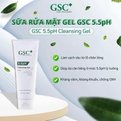 SỮA RỬA MẶT 5.5PH CLEANSING GEL 150ML - GSC