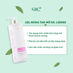 GEL NÓNG TAN MỠ 1000ML/LỌ(SLIMMING BODY GEL)- GSC