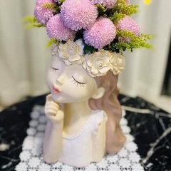 LỌ HOA DECOR MẪU BÌNH HOA CÔ GÁI TRANG TRÍ NHÀ