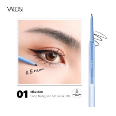 GEL KẺ MẮT KHÔNG LEM VM26 VACOSI