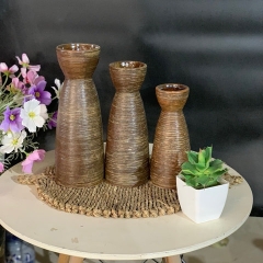 LỌ HOA GỐM MỘC ,DÙNG CHO TRANG TRÍ NỘI THẤT