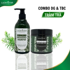 COMBO DẦU GỘI TRÀM TRÀ + TẨY TẾ BÀO CHẾT - LUCKY STAR