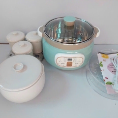 NỒI NẤU CHẬM CÁCH THỦY BN-22CWG 2.2 LÍT, NINH HẦM, HẤP , Ủ SỮA CHUA, NẤU CHÁO, CHƯNG YẾN ĐA NĂNG- BENNIX