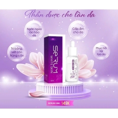 SERUM WHITE SK SON COSMETIC CHÍNH HÃNG, TINH CHẤT DƯỠNG DA TRẮNG SÁNG MỊN - GDN