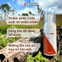 BỌT VỆ SINH NAM TOP-MAN 100ML CHIẾT XUẤT THIÊN NHIÊN, HƯƠNG THƠM NAM TÍNH QUYẾN RŨ - MỸ PHẨM LAN ANH