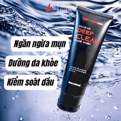 SỮA RỬA MẶT DEEP CLEAN 100ML CHIẾT XUẤT CÂY PHỈ, NGĂN MỤN, CÂN BẰNG PH, DƯỠNG ẨM DA - MỸ PHẨM LAN ANH