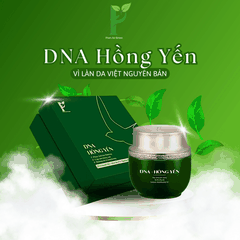 SET 1 HỘP KEM DƯỠNG DA DNA HỒNG YẾN - PHỤC HỒI, CẤP ẨM, TRẮNG HỒNG & MỊN MÀNG + 1 HỘP VIÊN UỐNG TRẮNG DA NINE’S BEAUTY - PHAN AN GREEN