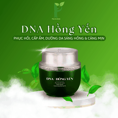 SET 2 HỘP KEM DƯỠNG DA DNA HỒNG YẾN - PHỤC HỒI, CẤP ẨM, TRẮNG HỒNG & MỊN MÀNG - PHAN AN GREEN