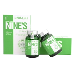 SET 1 HỘP KEM DƯỠNG DA DNA HỒNG YẾN - PHỤC HỒI, CẤP ẨM, TRẮNG HỒNG & MỊN MÀNG + 1 HỘP VIÊN UỐNG TRẮNG DA NINE’S BEAUTY - PHAN AN GREEN