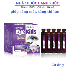 SIRO BỔ MẮT EYE KIDS OMEGA GIÚP SÁNG MẮT, GIẢM KHÔ MẮT HỘP 20 ỐNG - MINH CHUNG