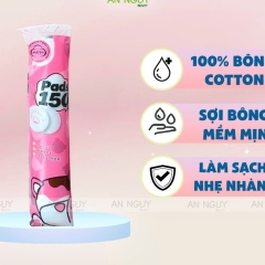 BÔNG TẨY TRANG GẤU HỒNG URA, RCAMAR 120 - 150 MIẾNG - SU