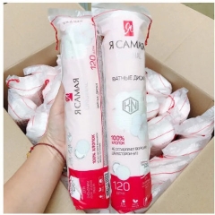 BÔNG TẨY TRANG GẤU HỒNG URA, RCAMAR 120 - 150 MIẾNG - SU