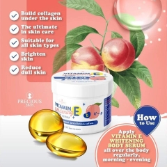 KEM BODY DƯỠNG TRẮNG VITAMIN E WHITENING BODY SERUM 500ML - GDN