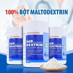 BỘT MALTODEXTRIN SUPDEXTRIN (400G) BỔ SUNG DINH DƯỠNG VÀ NĂNG LƯỢNG CAO CHO NGƯỜI GẦY YẾU, SUY DINH DƯỠNG - NUTRI MIỀN NAM
