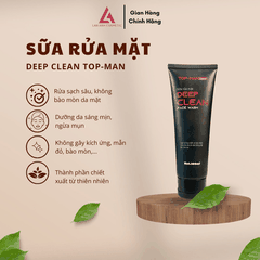 COMBO HẾT MỤN SÁNG DA - SERUM TRỊ MỤN, SỮA RỬA MẶT, KEM CHỐNG NẮNG - TOPMAN LAN ANH